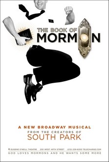 Book of Mormon Broadway poster